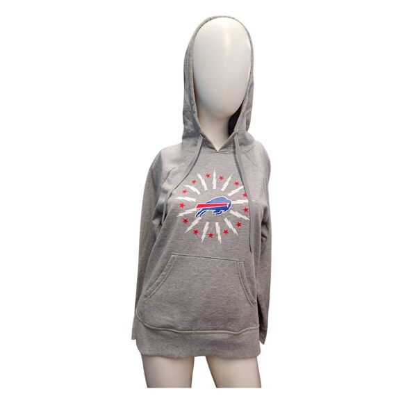 Athletic Works Tops - Athletic Works Buffalo Bills Gray Hoodie Womens size Medium